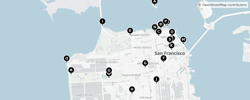 Map of San Francisco