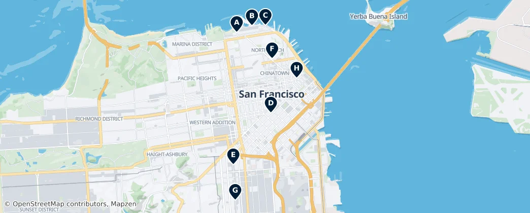 Map of San Francisco
