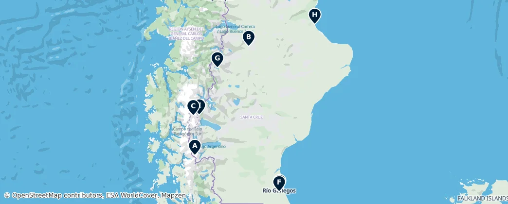 Map of Santa Cruz