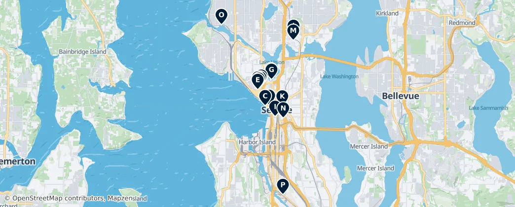 Map of Seattle