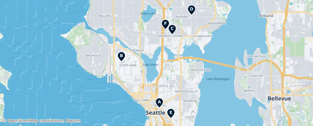 Map of Seattle