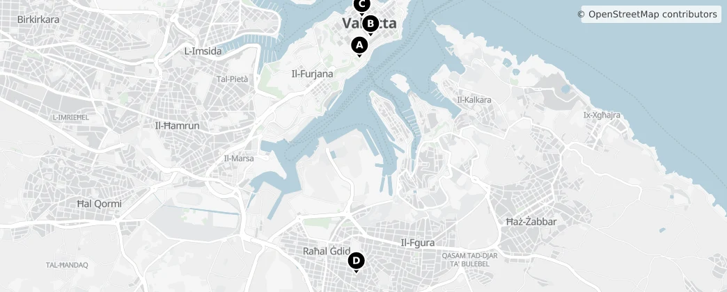 Map of Senglea