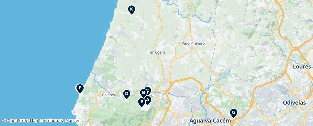 Map of Sintra