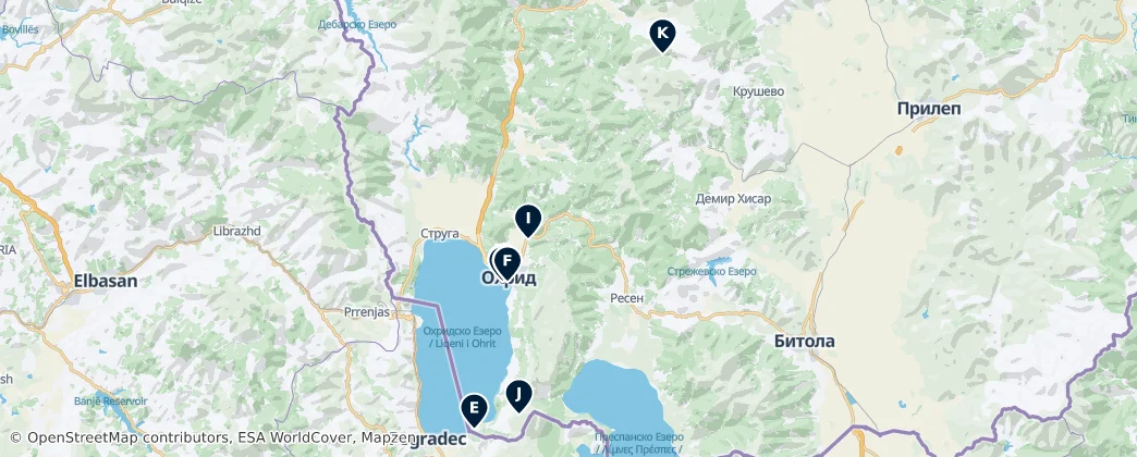 Map of Jugozapaden SR