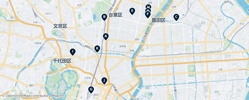 Map of Sumida