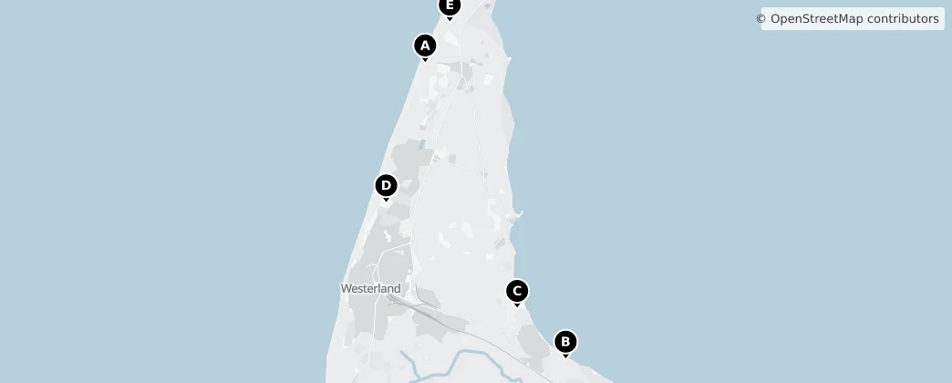 Map of Sylt