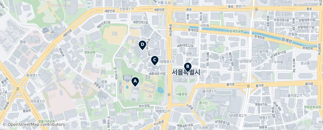 Map of Taepyeong-ro 2-ga