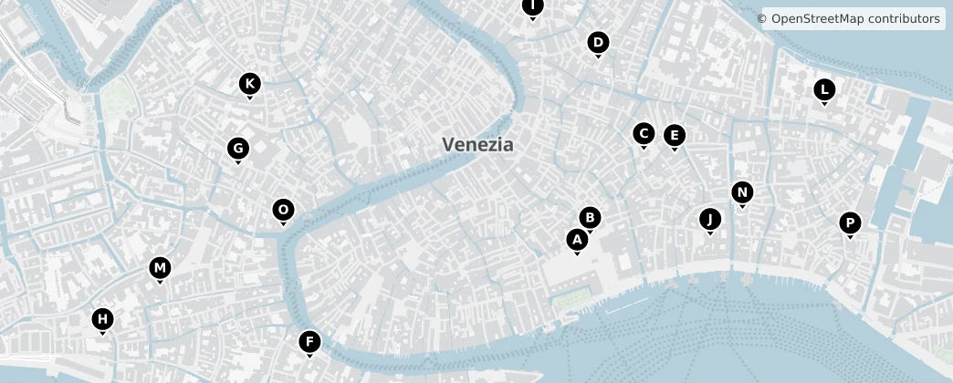 Map of Venezia