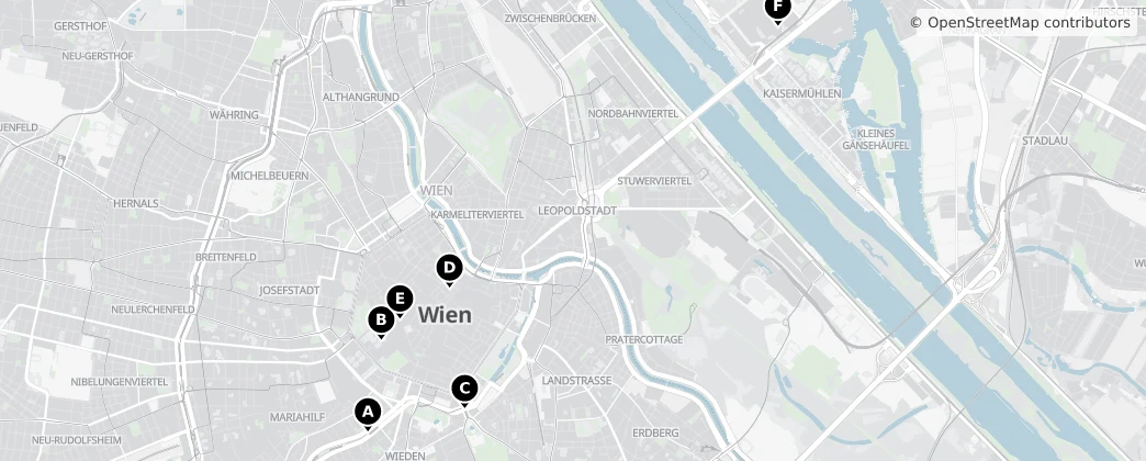 Map of Viena