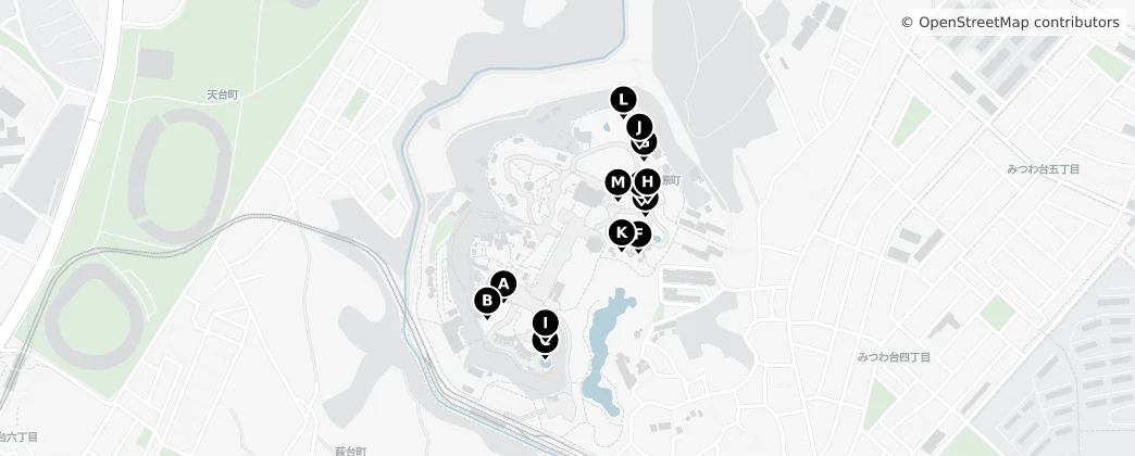 Map of Wakaba-ku