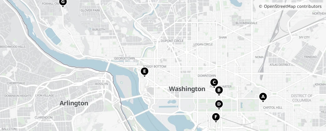 Map of Washington