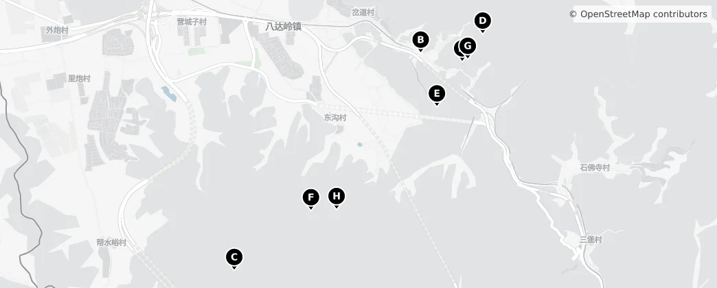Map of Yanqing