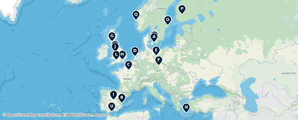 Map of Europe