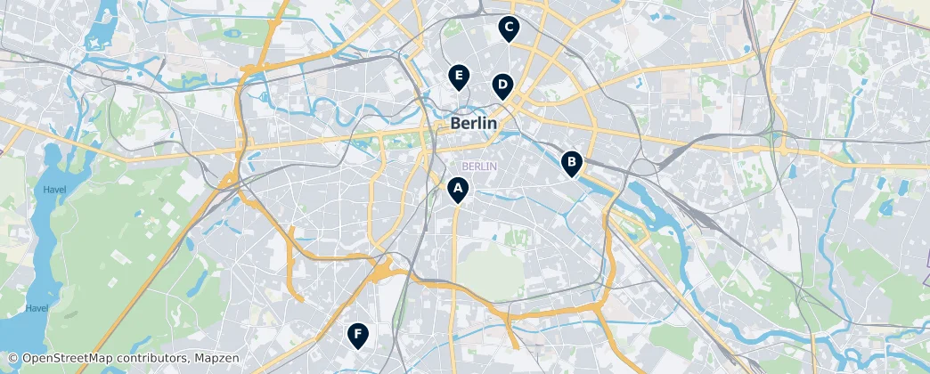 Map of Berlin