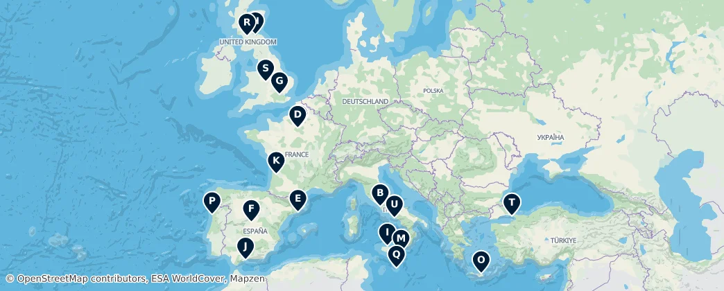 Map of Europe
