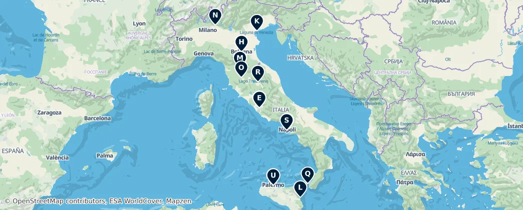Map of Italy