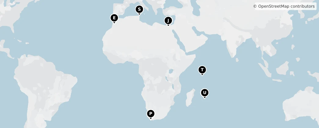 Map of Afrique