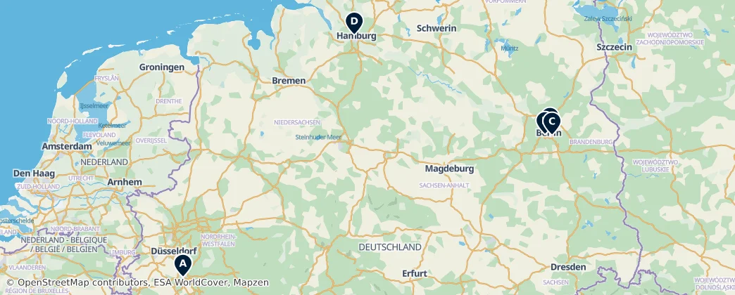 Map of Allemagne