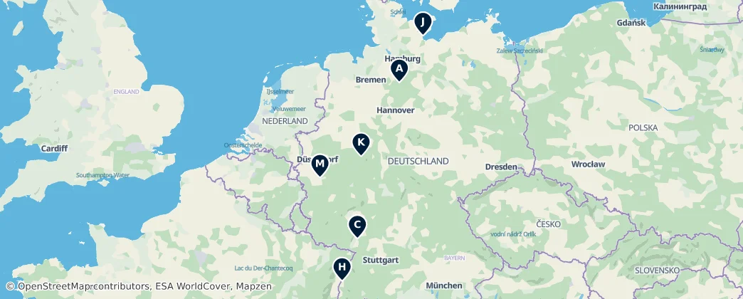 Map of Allemagne