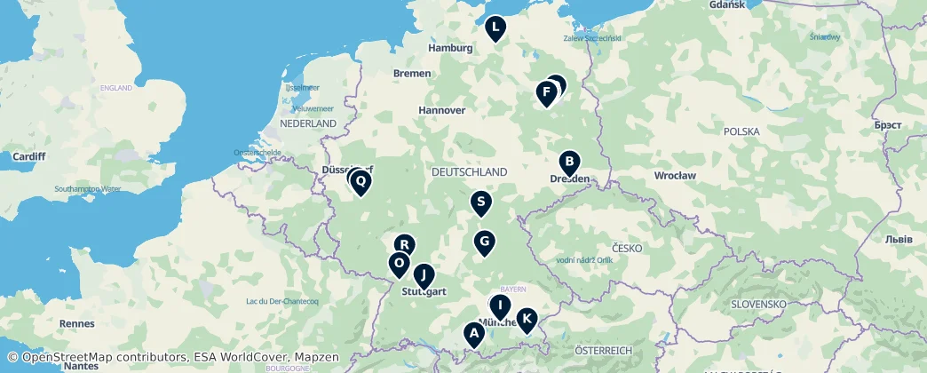 Map of Allemagne