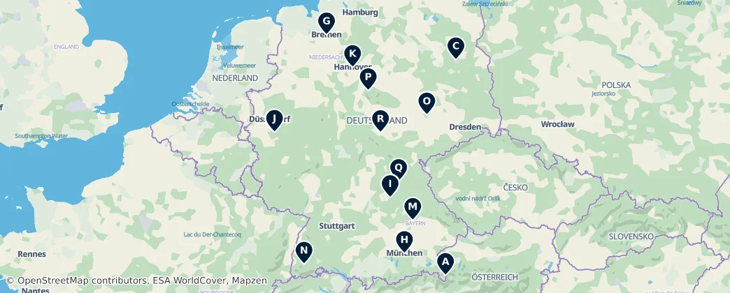 Map of Allemagne