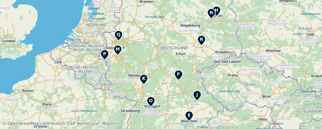 Map of Allemagne