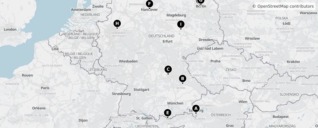 Map of Allemagne