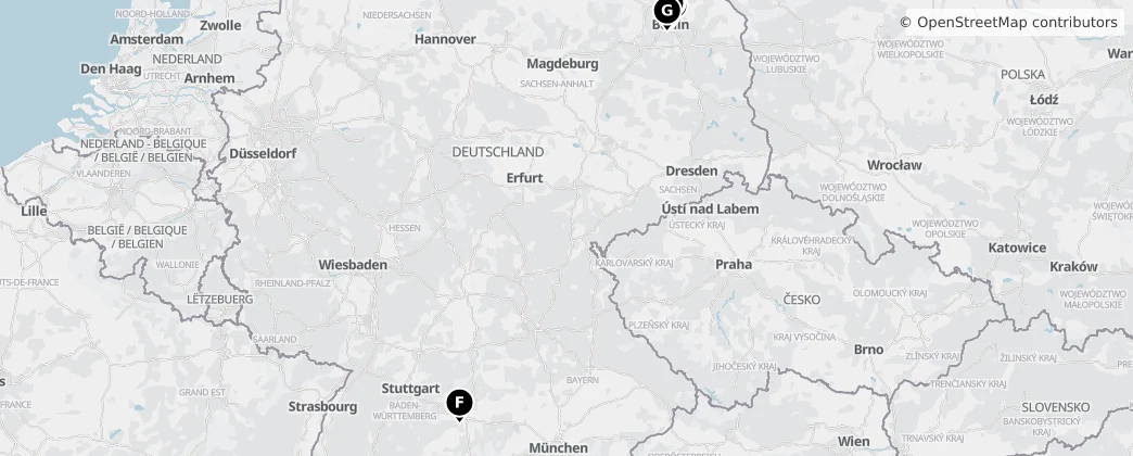 Map of Allemagne