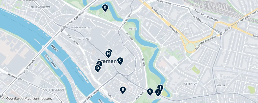 Map of Altstadt