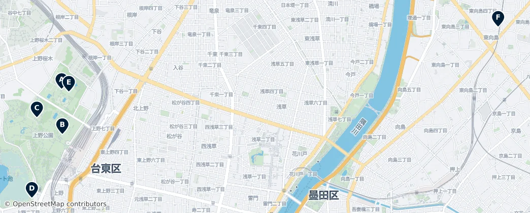 Map of Arakawa