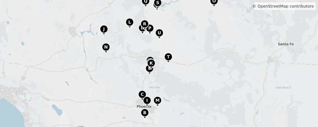 Map of Arizona