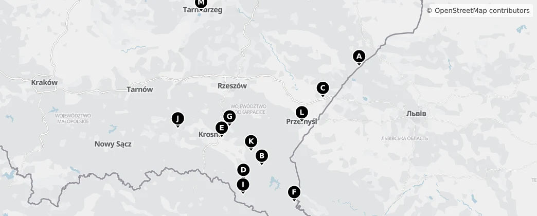 Map of Basses-Carpates