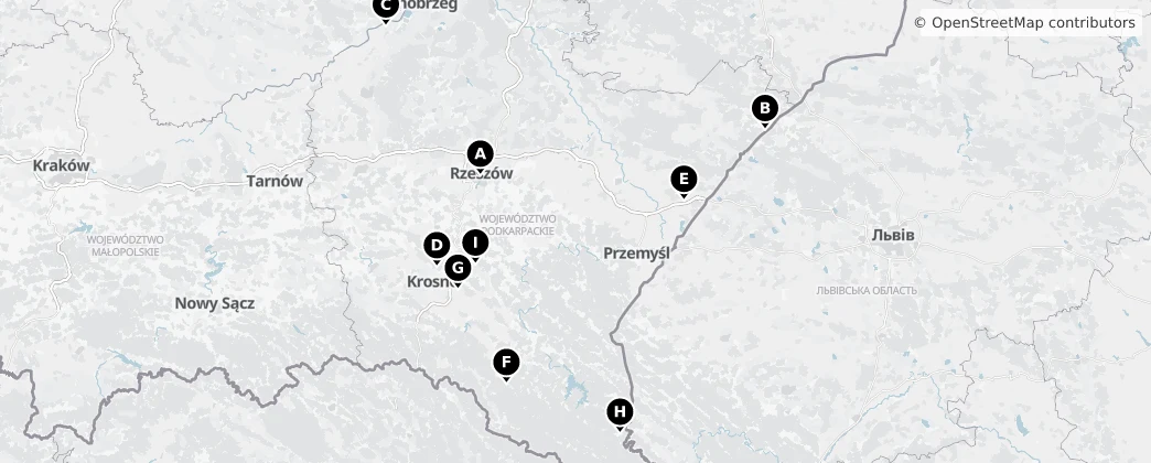 Map of Basses-Carpates
