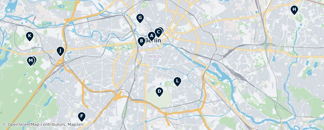 Map of Berlin