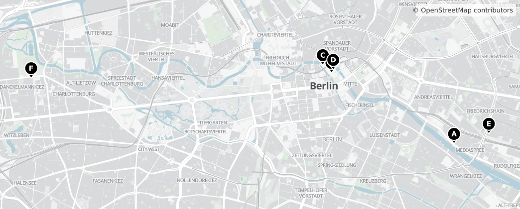Map of Berlin