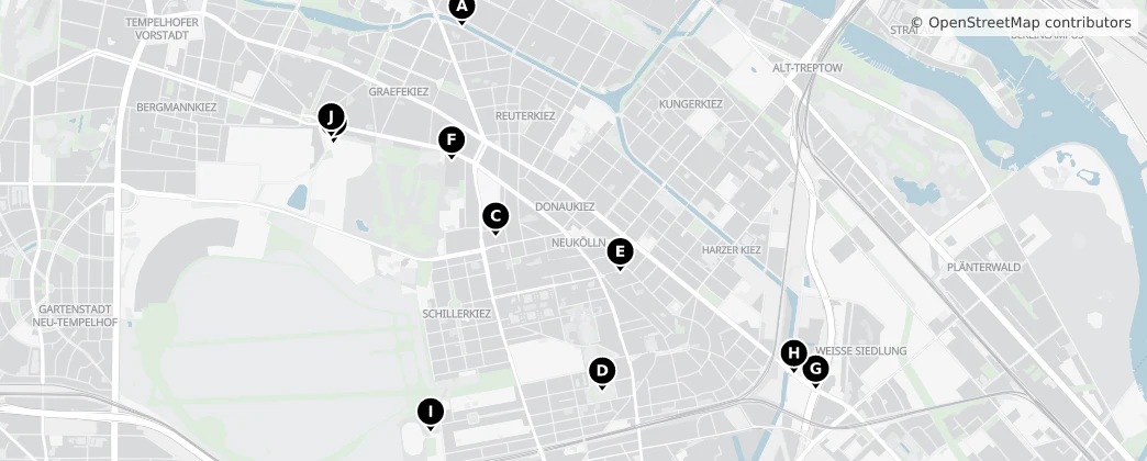 Map of Berlin-Neukölln
