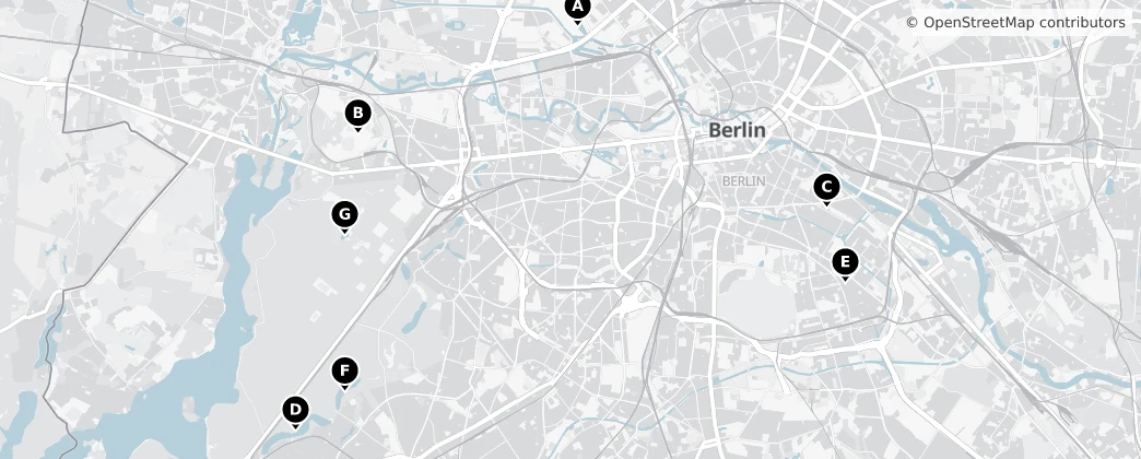 Map of Berlin