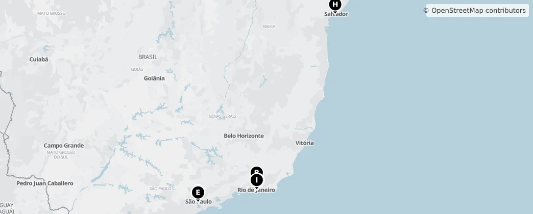 Map of Brésil
