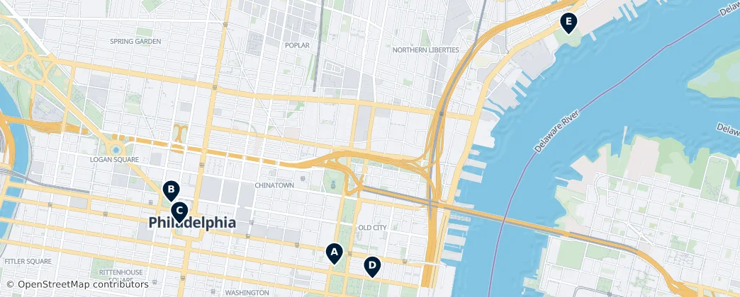 Map of Camden