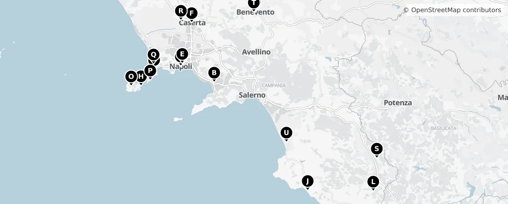 Map of Campanie