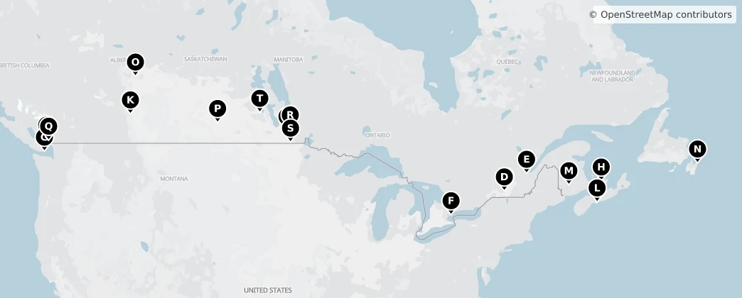 Map of Canada