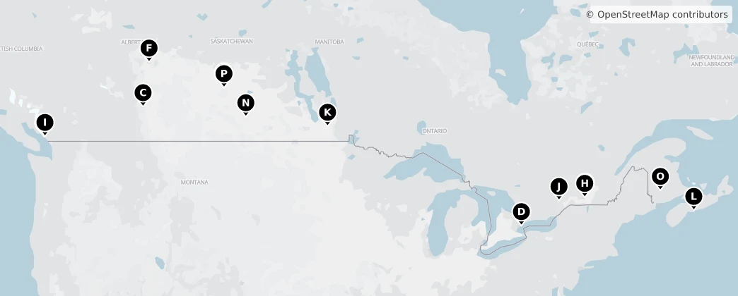 Map of Canada