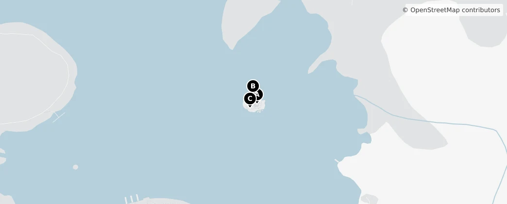 Map of Castle Island