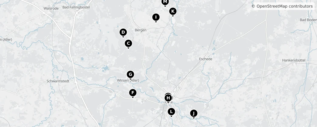 Map of Arrondissement de Celle