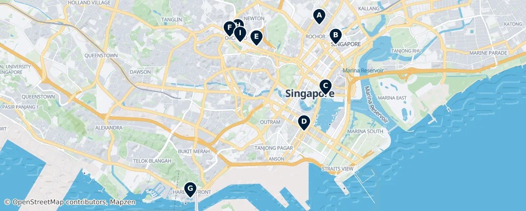 Map of Central