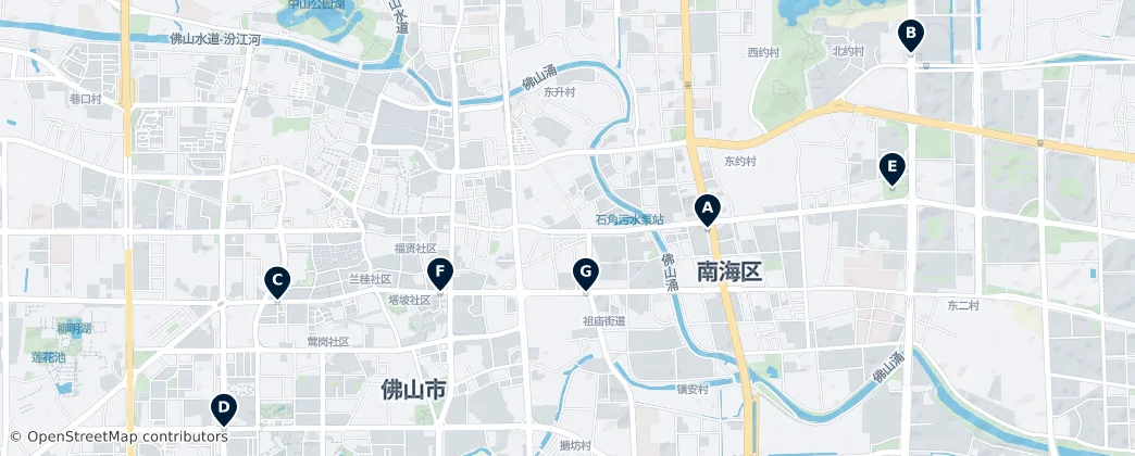 Map of Chan cheng qu