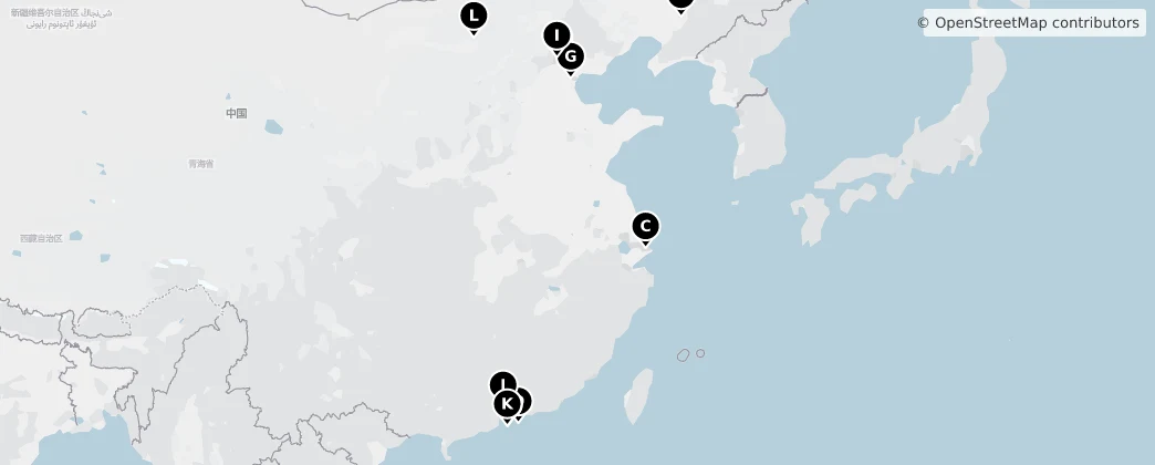 Map of Chine