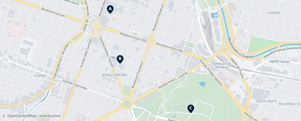 Map of Département Capital