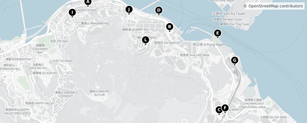Map of Eastern