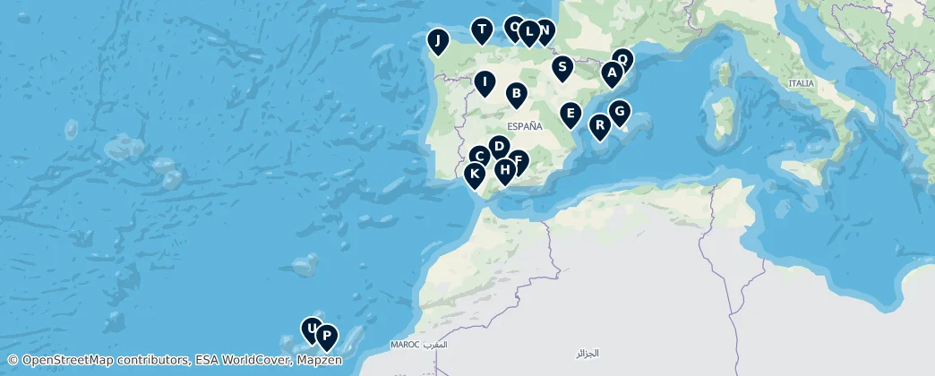 Map of Espagne